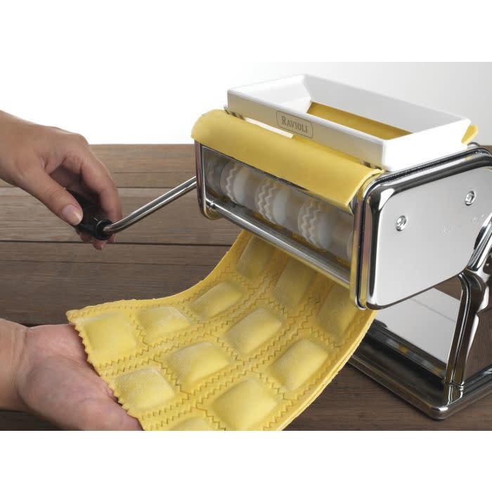 Marcato Atlas 150 Pasta Machine Ravioli Attachment - Bear Claw Knife & Shear